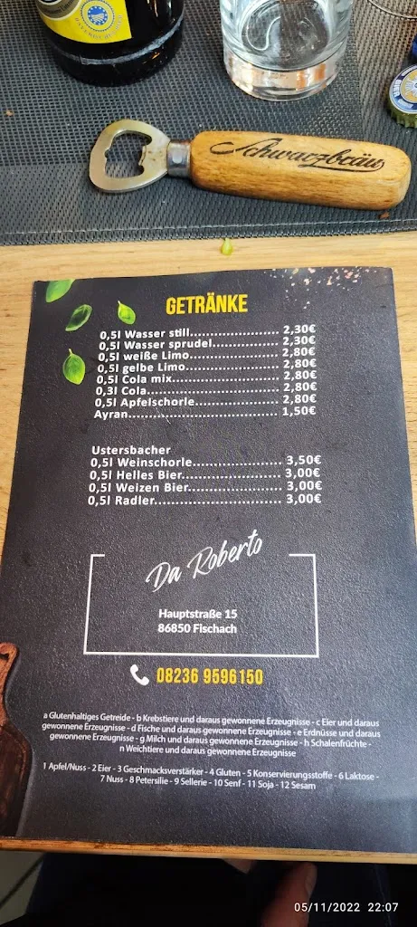 Anna Garofalo_Restaurant Da Roberto_Fischach_review