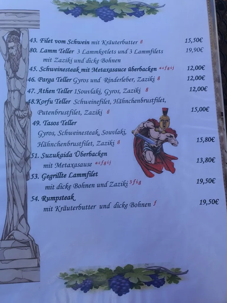 Menü_Restaurant & Pension Boddenblick_Loissin_Bild_3