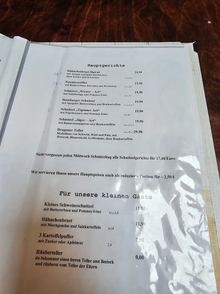 Menu_Alter Dragoner Restaurant_Ludwigslust_immagine_1