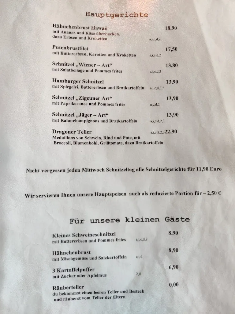 Menu_Alter Dragoner Restaurant_Ludwigslust_immagine_2
