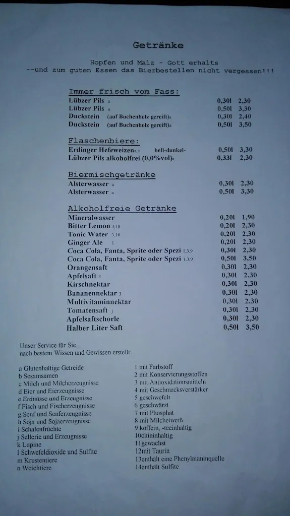 Menu_Alter Dragoner Restaurant_Ludwigslust_immagine_4