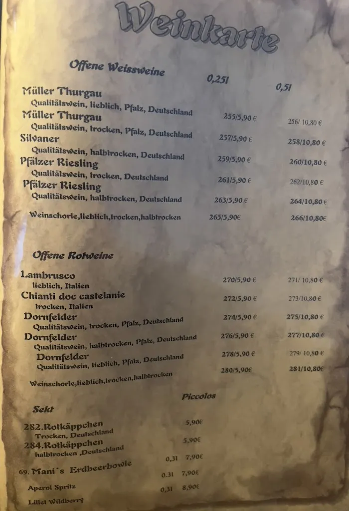 Menu_Gaststättenschiff - „MS Manfred“_Sassnitz_immagine_4