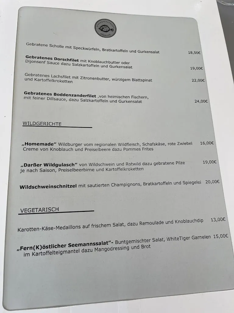 Menu_Fischrestaurant Seeblick_Prerow_immagine_4