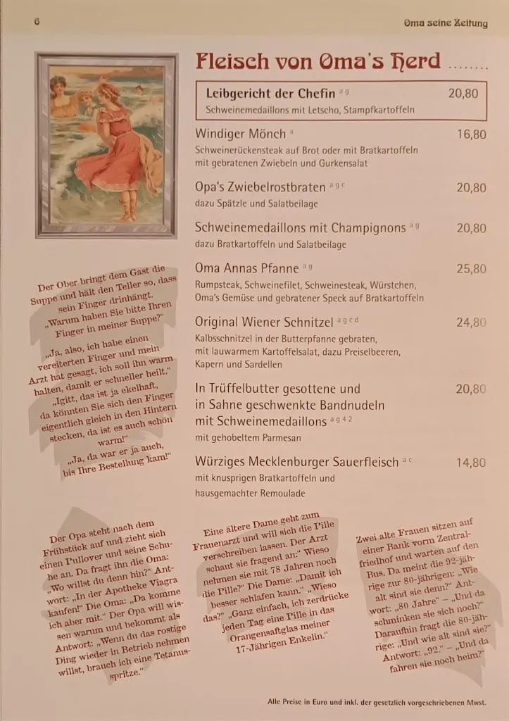 Menu_Oma's Küche & Quartier_Binz_immagine_1
