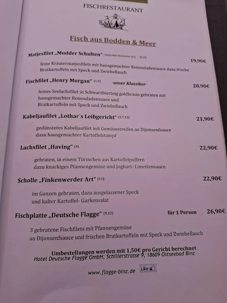 Menu_Fischrestaurant Kogge_Binz_image_1