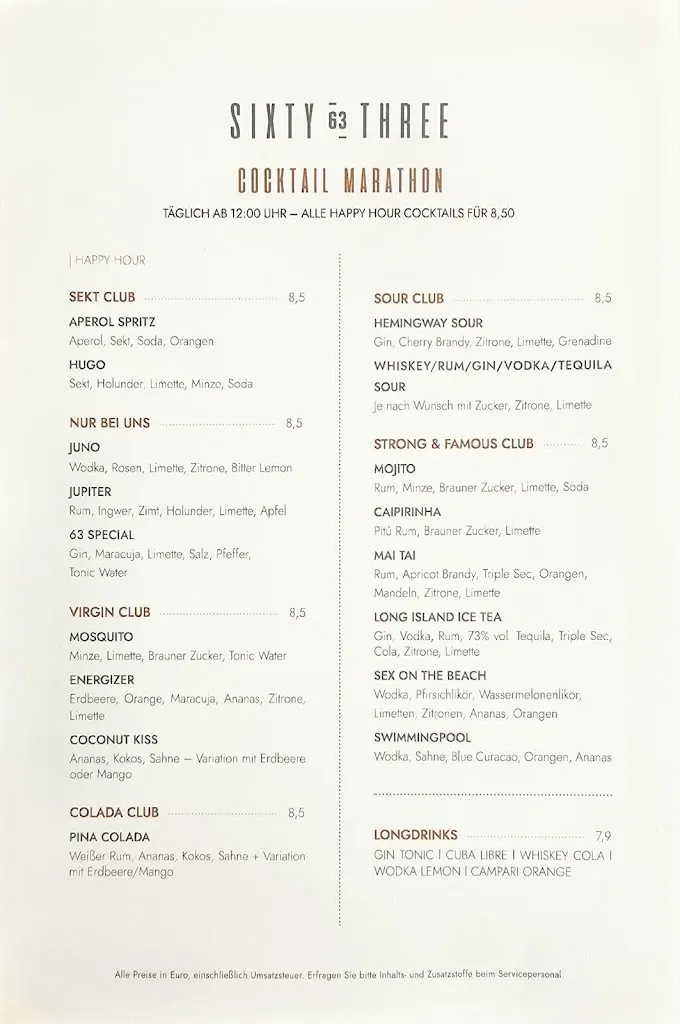 Menu_Restaurant SIXTY THREE | 63_Boltenhagen_image_1