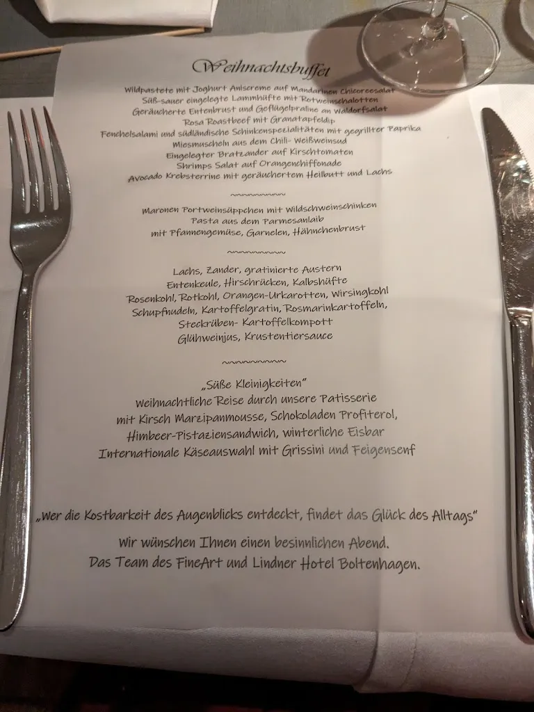 Menu_Restaurant Fine Art_Boltenhagen_immagine_2