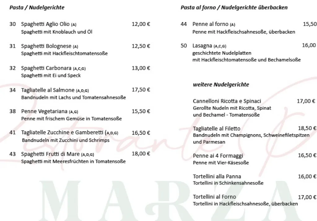 Menu_Ristorante Pizzeria Marzano_Boltenhagen_image_1