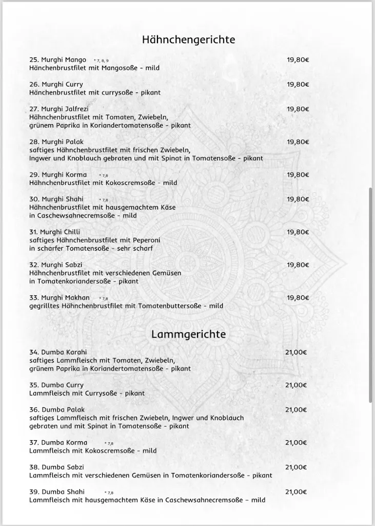 Menu_Goa Indisches Restaurant_Boltenhagen_image_1