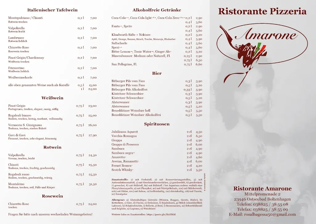Menu_Ristorante Amarone_Boltenhagen_immagine_2