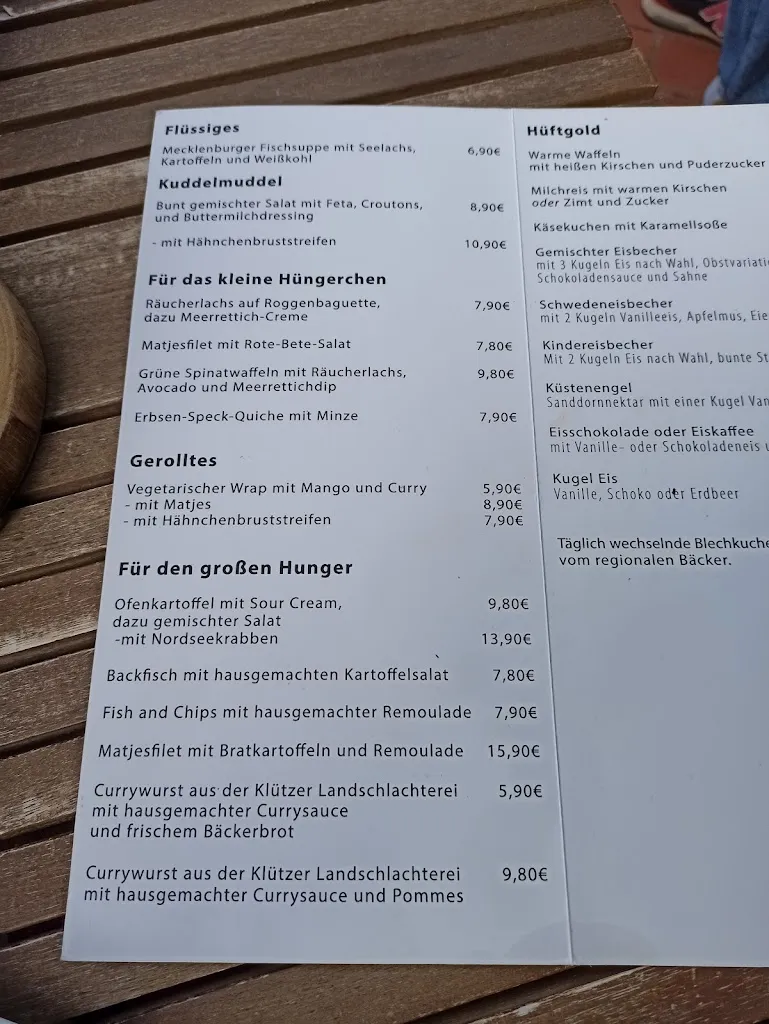Menu_Cafe Klönschnack_Boltenhagen_immagine_1