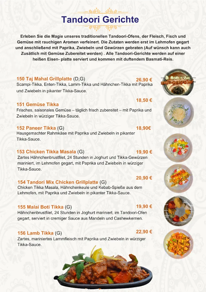 Menu_Taj Mahal Indisches Restaurant In Neustrelitz_Neustrelitz_image_3