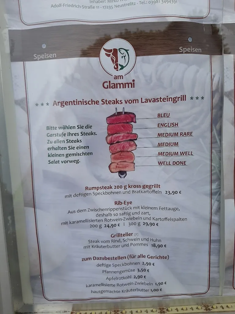 Menu_Am Glammi_Neustrelitz_immagine_4