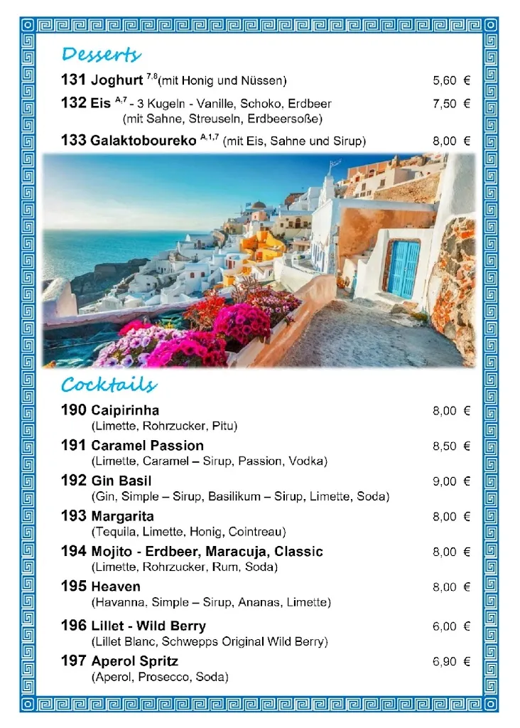 Menu_Griechisches Restaurant Sivota_Neustrelitz_image_1