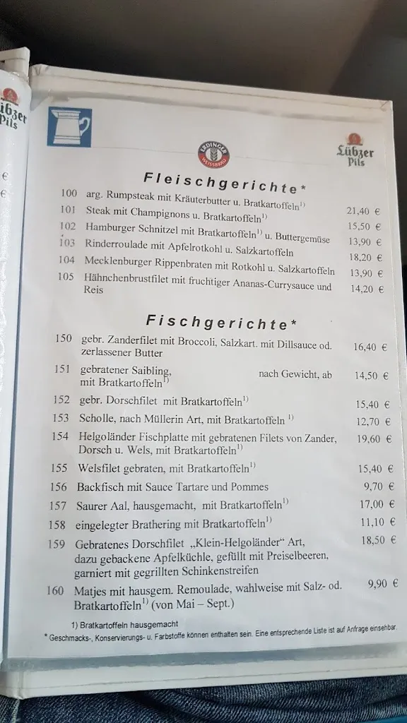 Menu_Inselgaststätte Helgoland_Neustrelitz_image_1