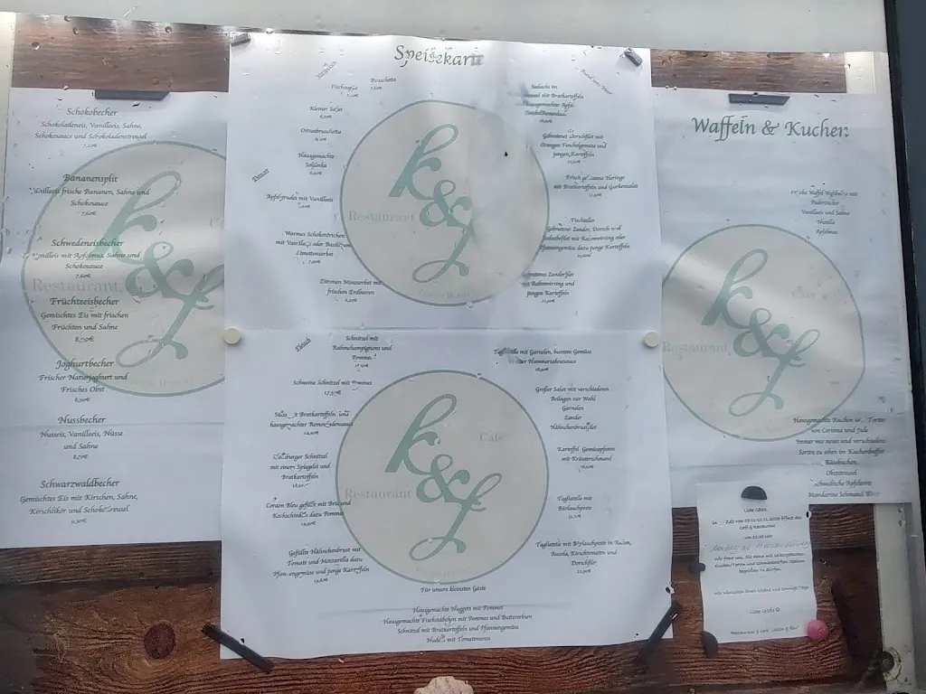 Menu_Restaurant und Café klein&fein_Sellin_immagine_2