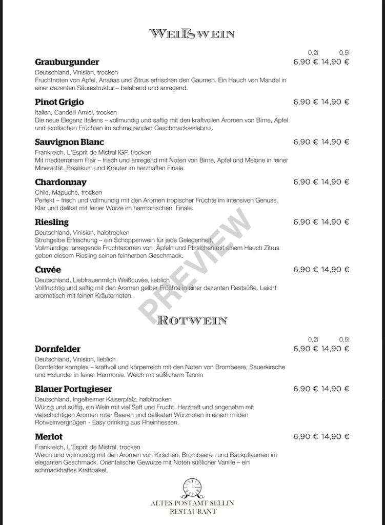 Menu_Altes Postamt Sellin_Sellin_image_1