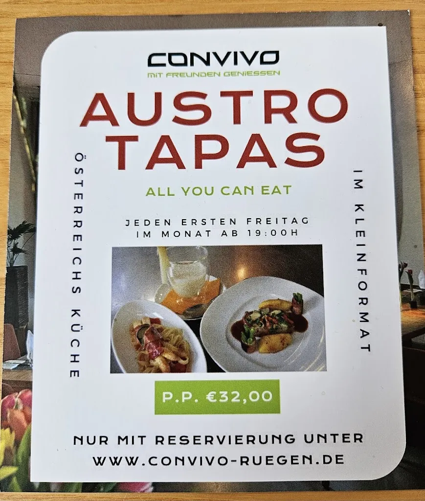 Menu_Convivo Restaurant/Café/Galerie_Poseritz_image_4