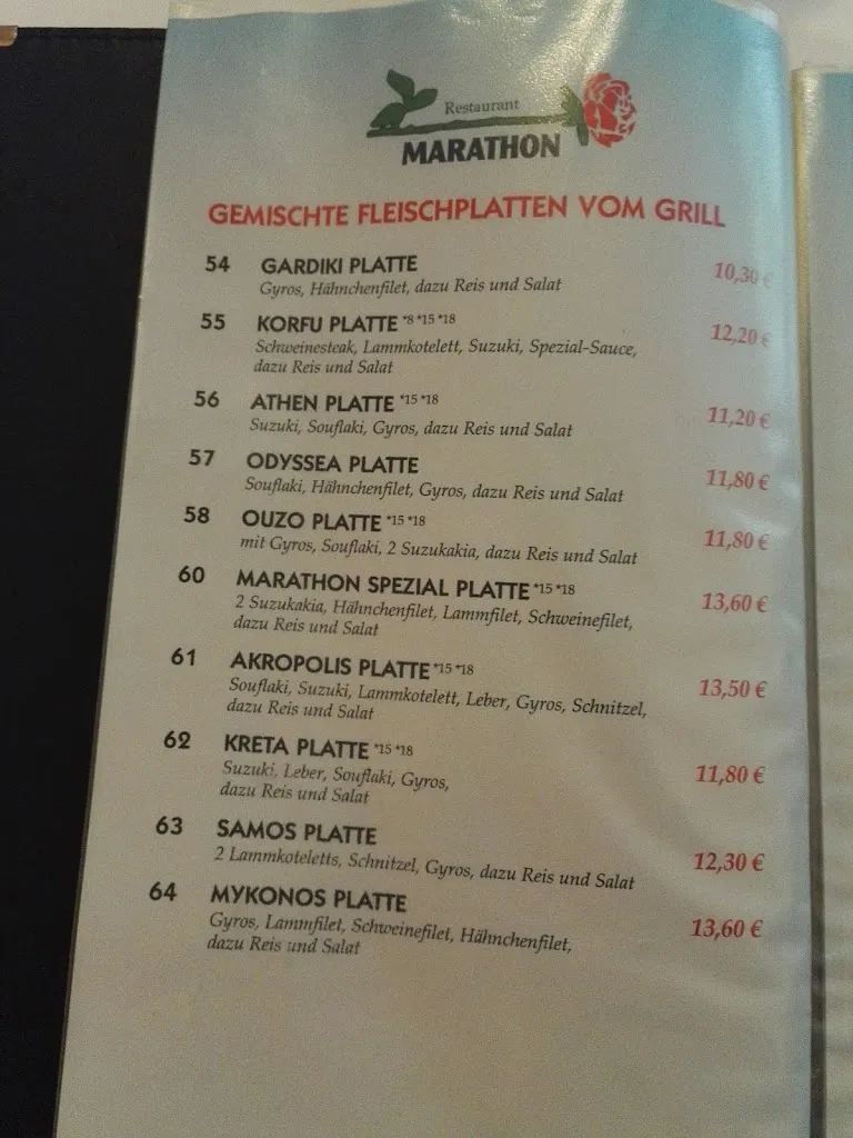 Menu_Griech. Restaurant 
