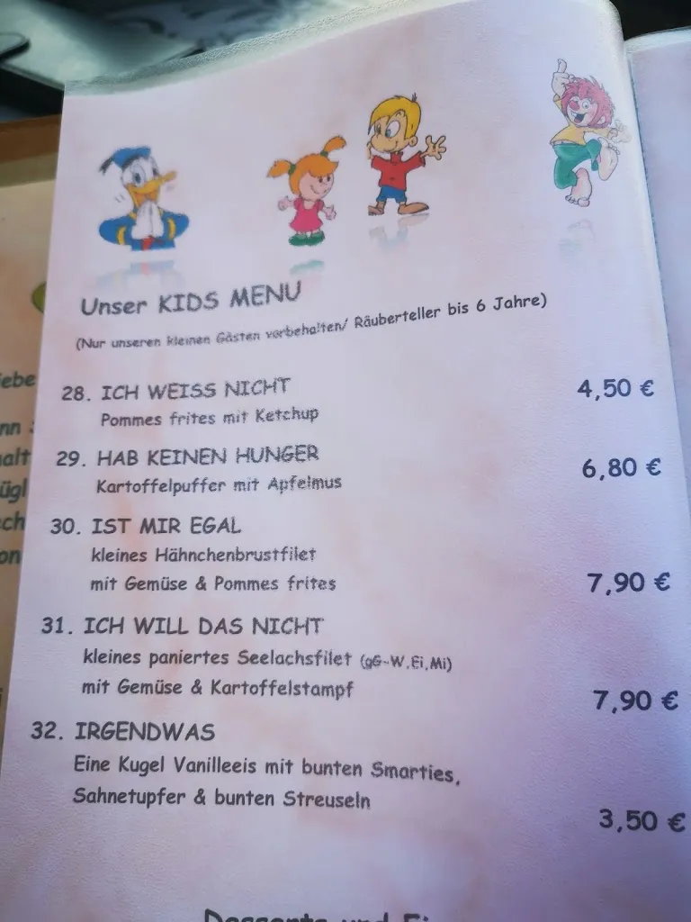 Menu_Restaurant Caprice_Göhren_immagine_2