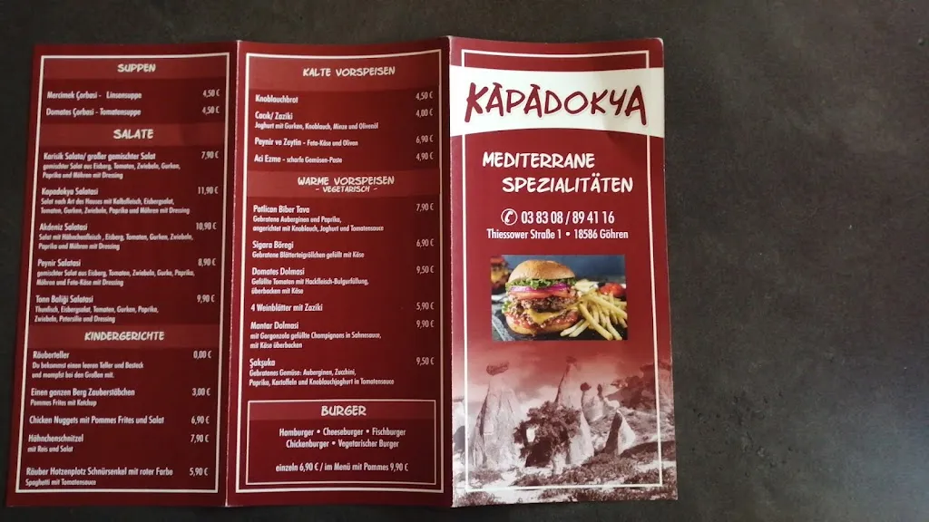 Kapadokya Restaurant ristorante a Göhren