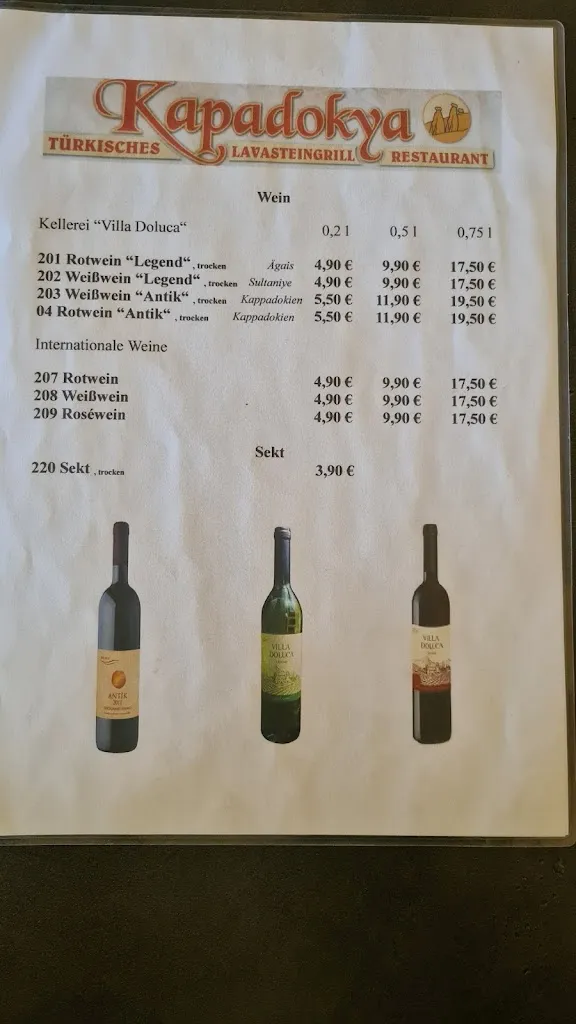 Menu_Kapadokya Restaurant_Göhren_immagine_3