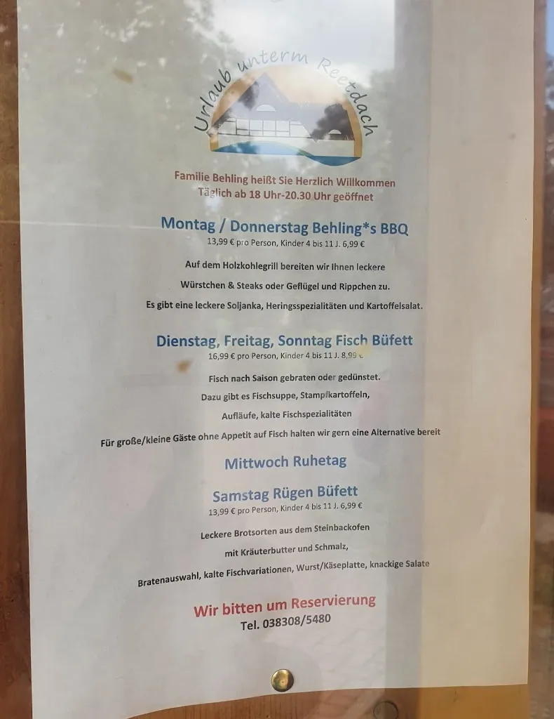 Menü_Gaststube Behling*s_Mönchgut_Bild_2
