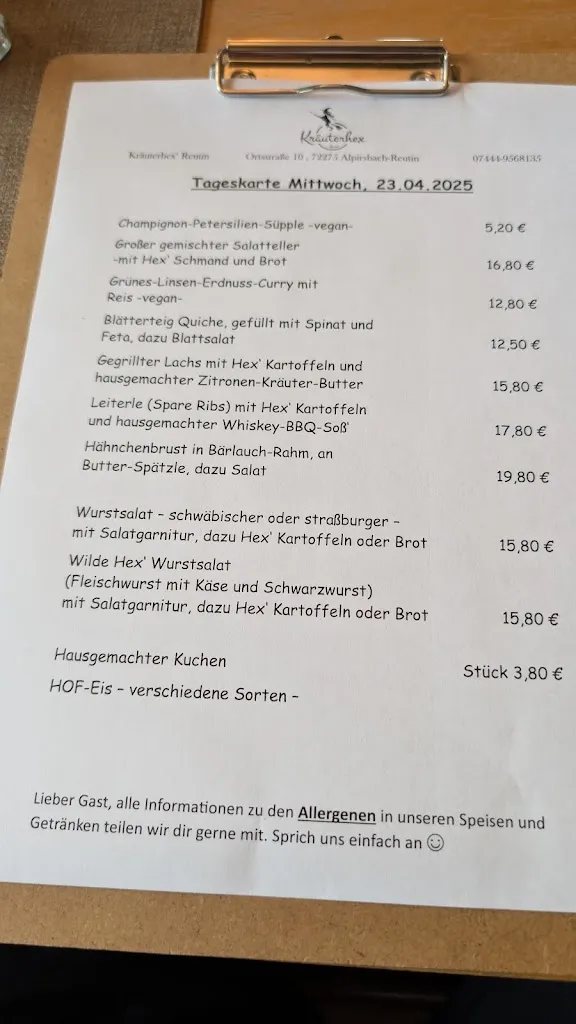 Menu_Landgasthof Kräuterhex' Reutin_Alpirsbach_image_1