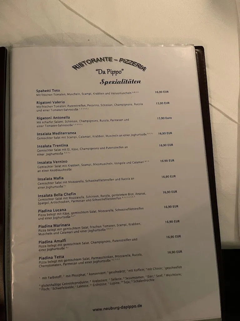 Menu_Da Pippo_Donau_image_3