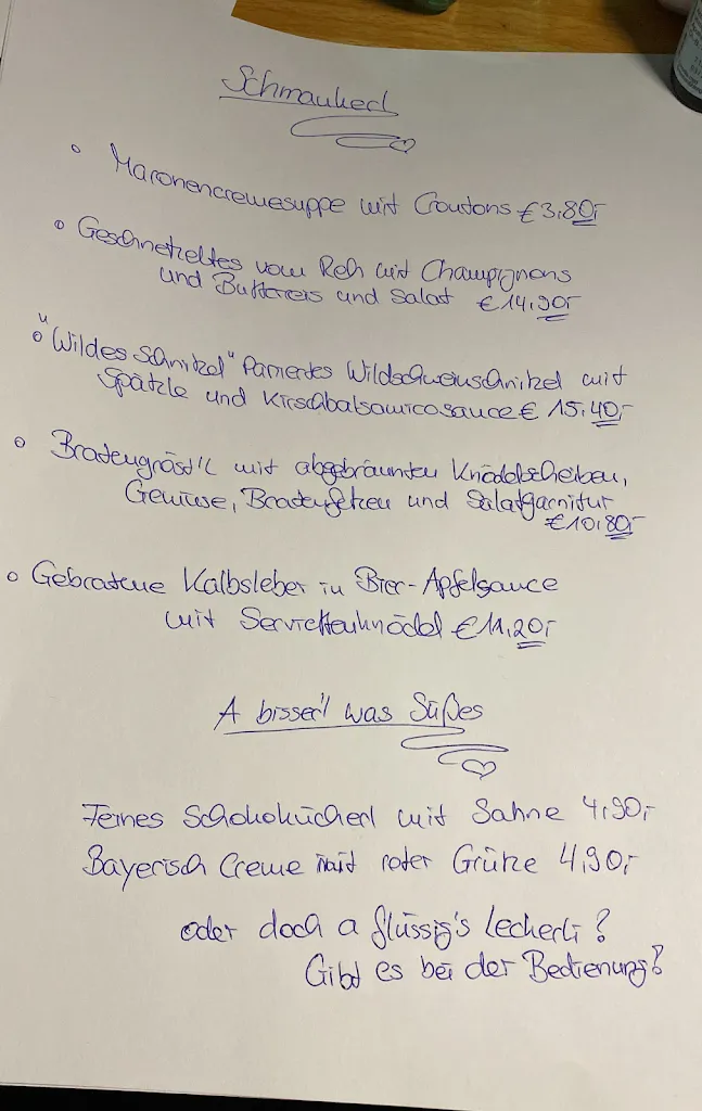 Menu_Das Pfafflinger Gaststätte & Catering Neuburg_Donau_immagine_2