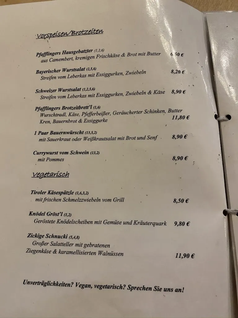 Menu_Das Pfafflinger Gaststätte & Catering Neuburg_Donau_immagine_3