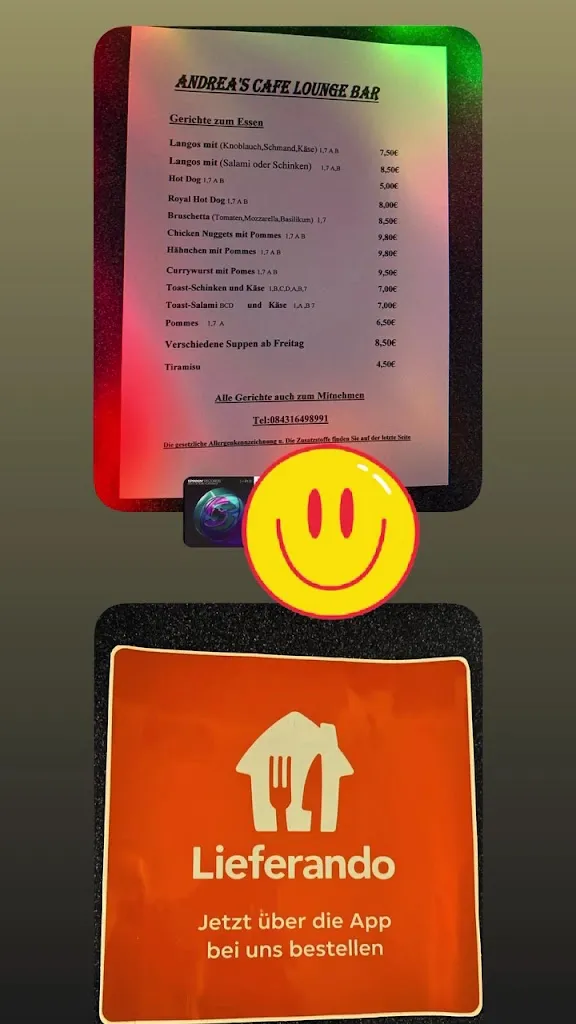 Menu_Andrea's Cafe Lounge Bar_Donau_immagine_3