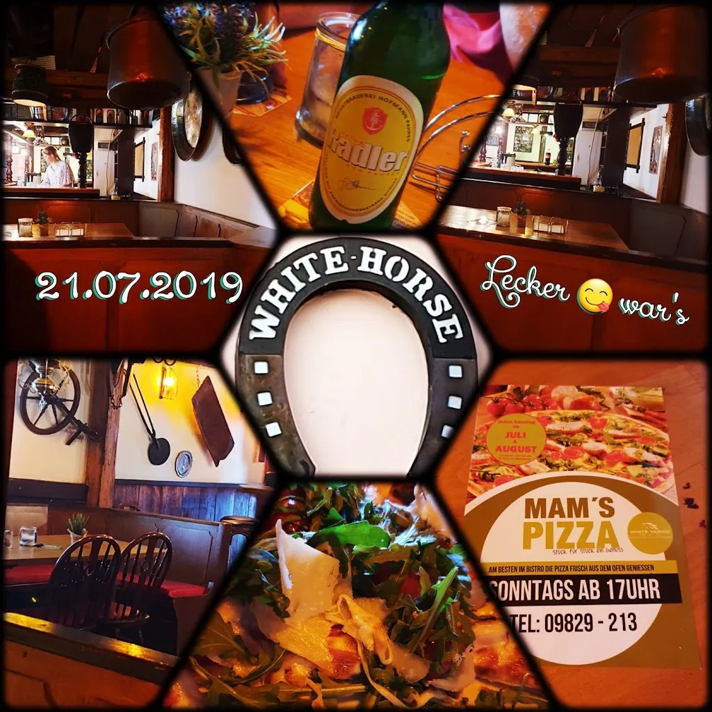 Disco - Bistro - Pizzeria White Horse restaurant in Flachslanden