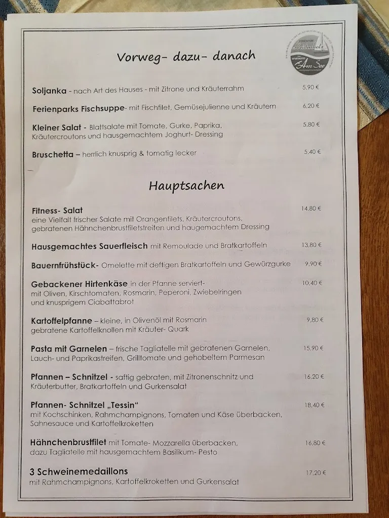Menu_Restaurant Cafe Am See_See_immagine_1