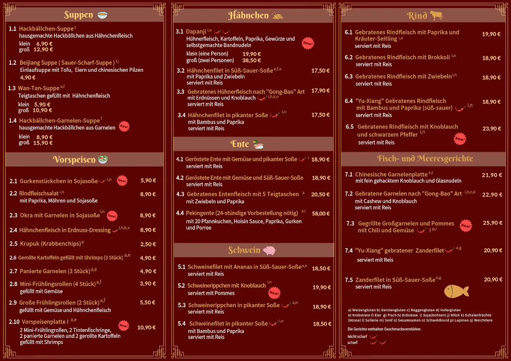 Menu_Chinesisches Restaurant Beijiang Parchim_Parchim_image_2
