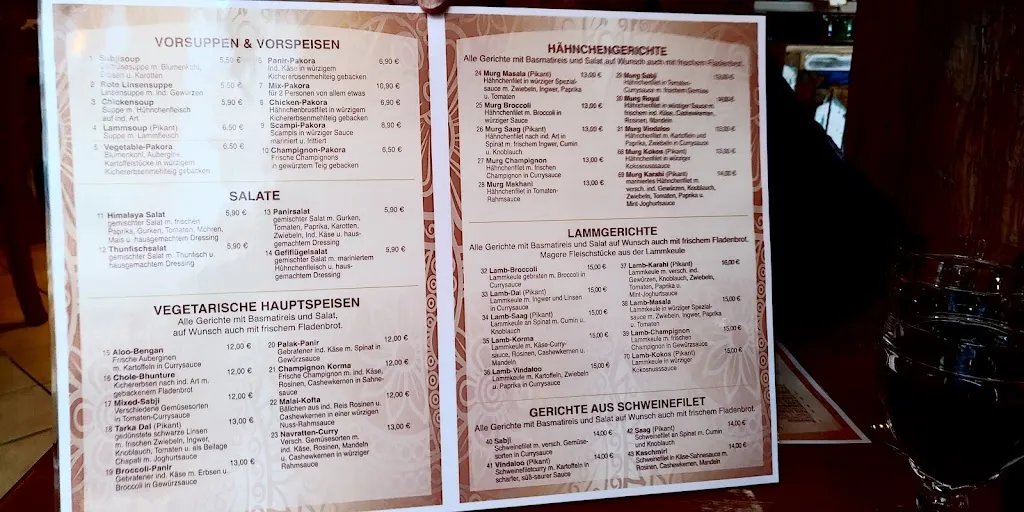 Menu_Restaurant Himalaya - Indische Spezialitäten_Parchim_image_2