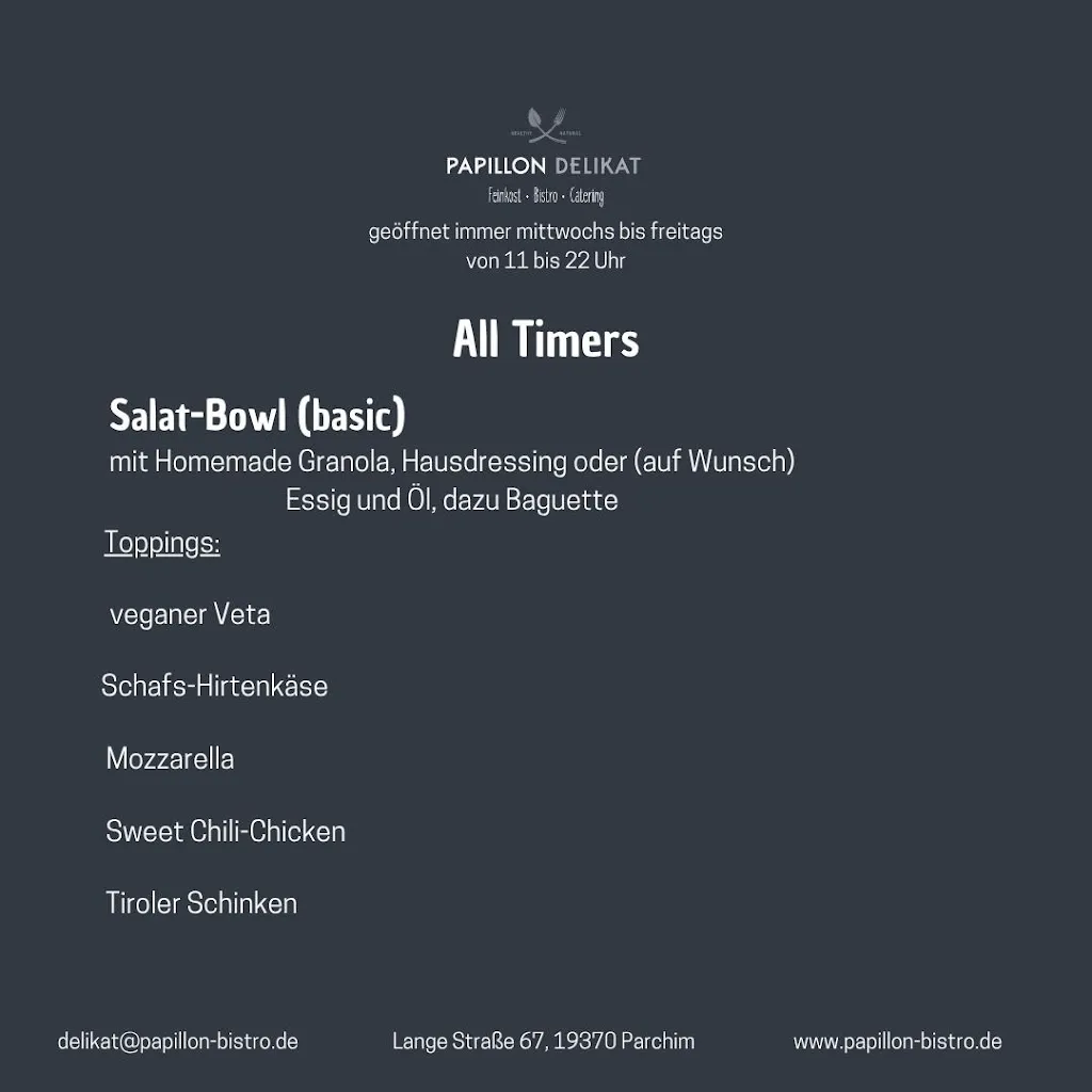 Menu_Papillon Delikat - Feinkost, Bistro, Catering_Parchim_image_3