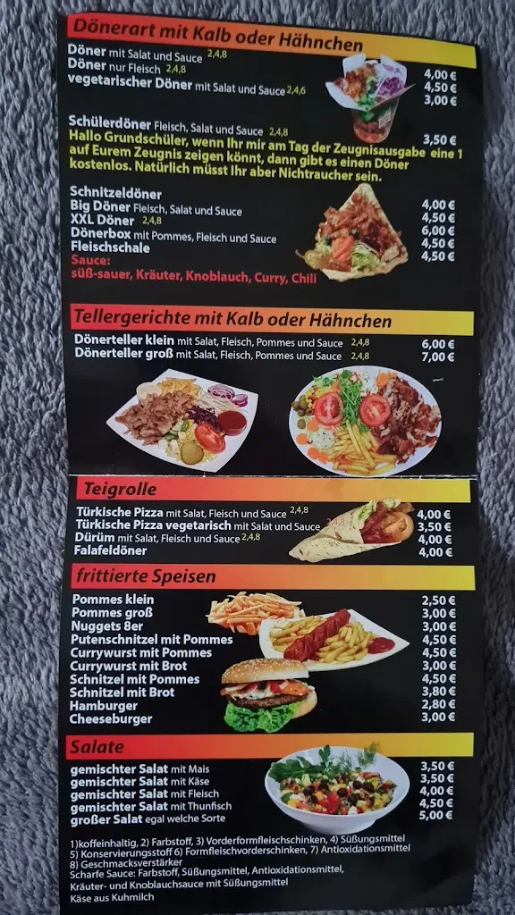 Menu_Parchim Döner An der Elde_Parchim_immagine_1