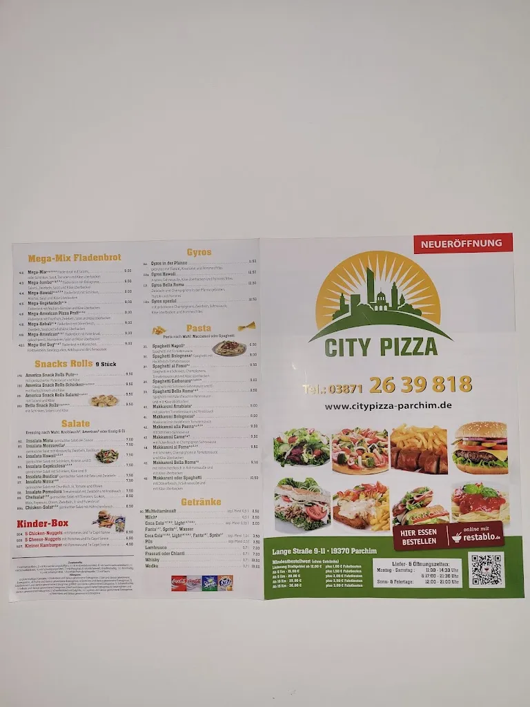 Menu_City Pizza_Parchim_immagine_1