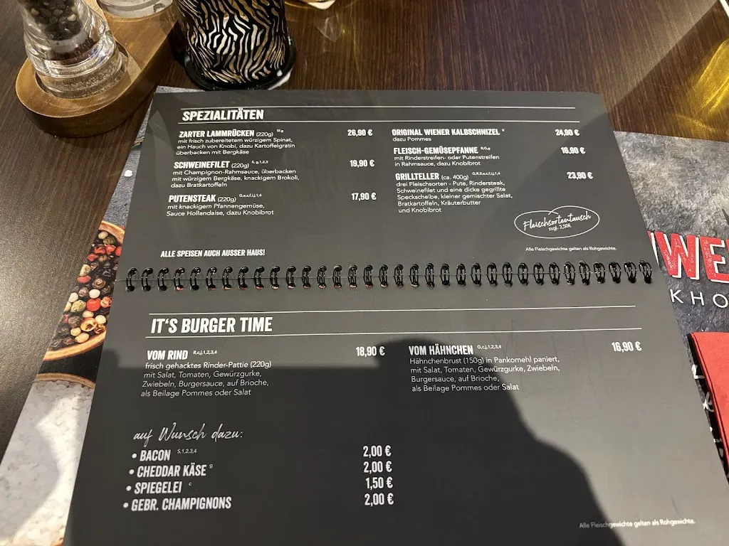 Menü_Fleischwerk Steakhouse_Preetz_Bild_2