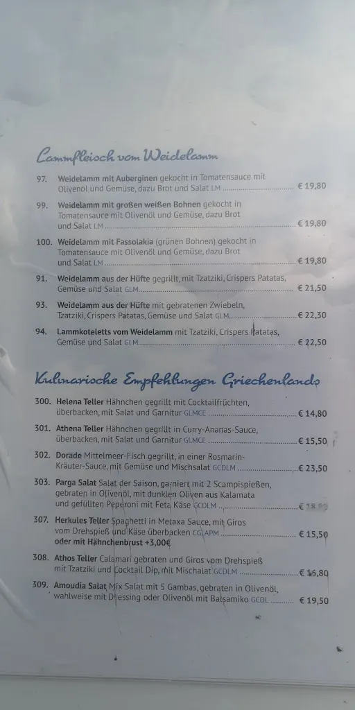 Menu_Restaurant Artemis_Preetz_image_1