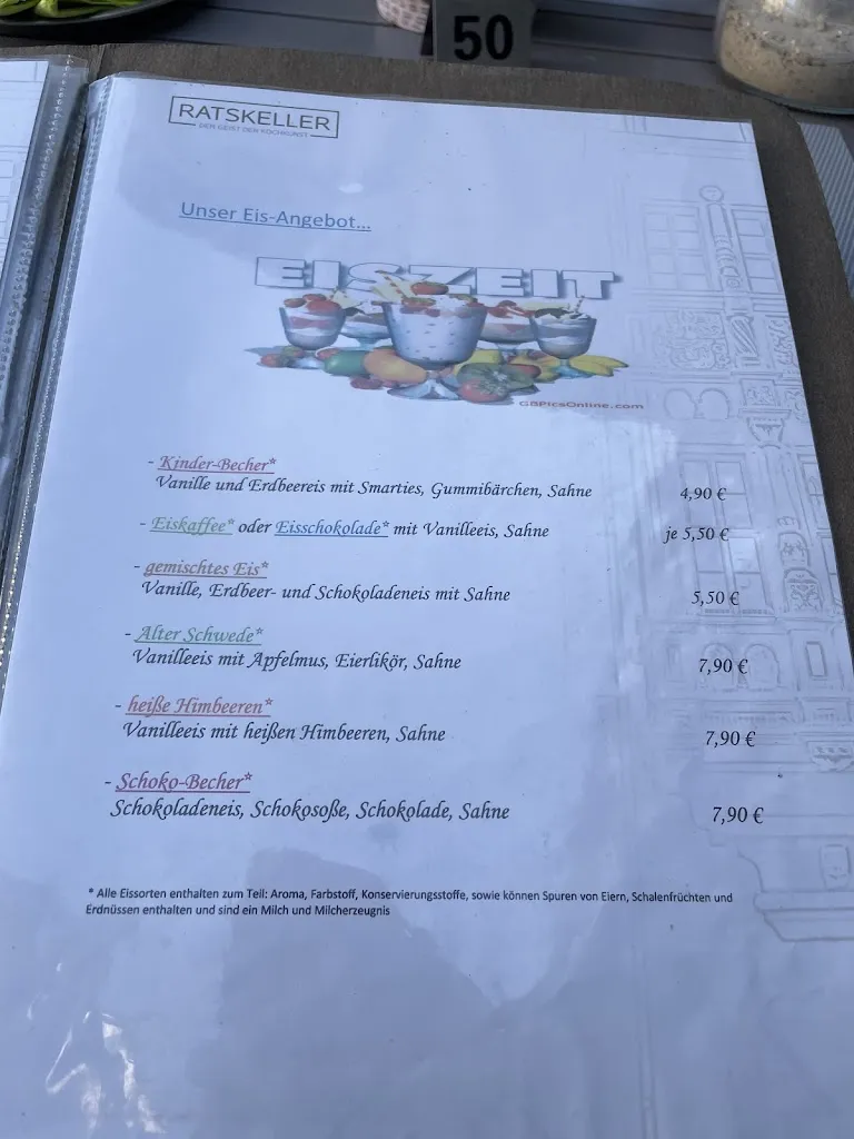 Menu_Ratskeller Saalfeld_Saalfeld/Saale_immagine_4