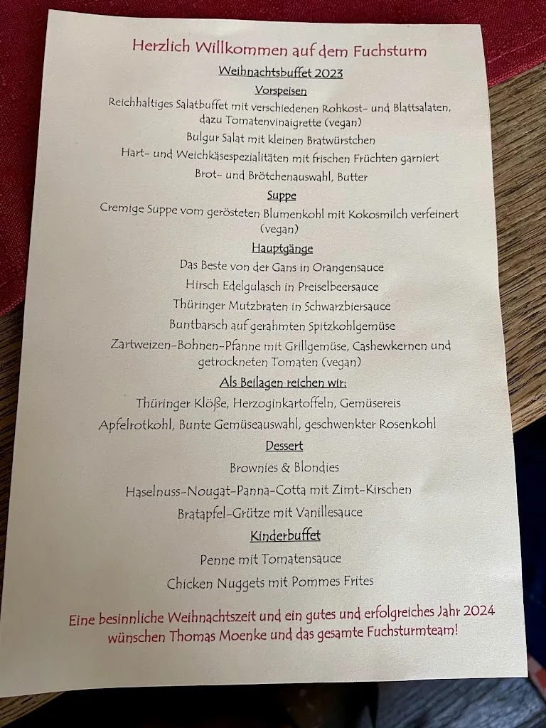 Menu_Fuchsturm Jena_Jena_immagine_1