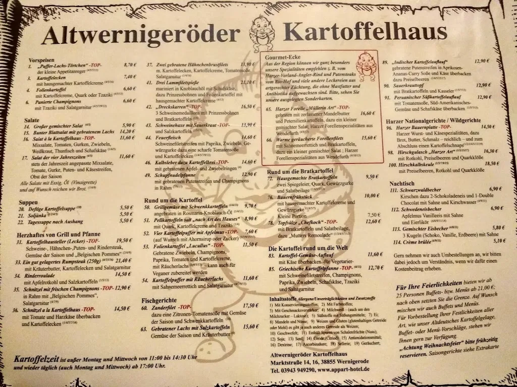 Menu_Altwernigeröder Kartoffelhaus_Wernigerode_image_2