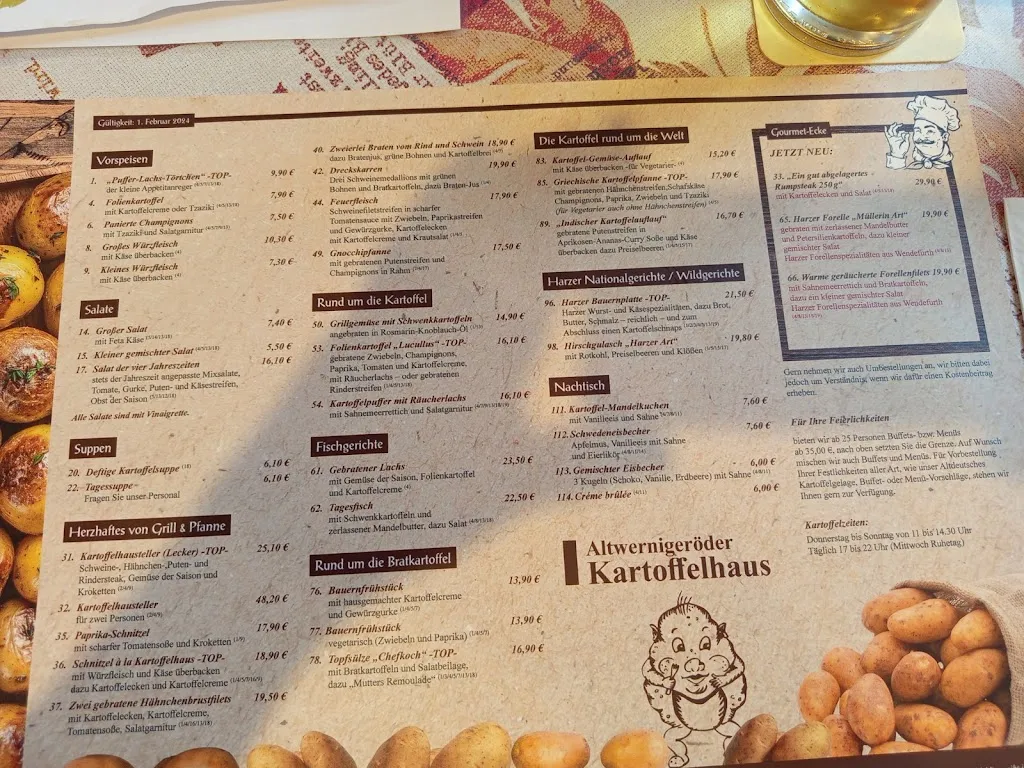 Menu_Altwernigeröder Kartoffelhaus_Wernigerode_image_4