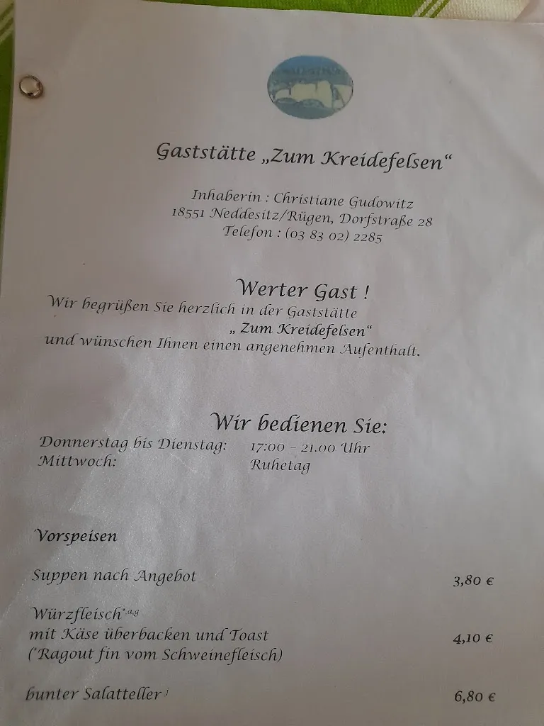 Menu_Zum Kreidefelsen_Sagard_image_1