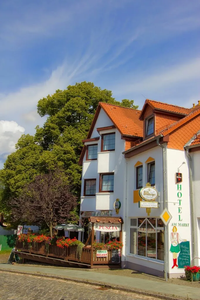 Hotel am Markt restaurant in Sagard