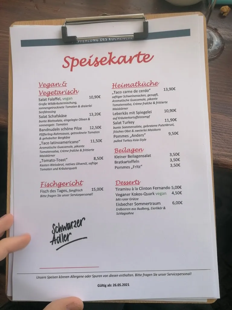 Menu_Schwarzer Adler_Rheinberg_immagine_2