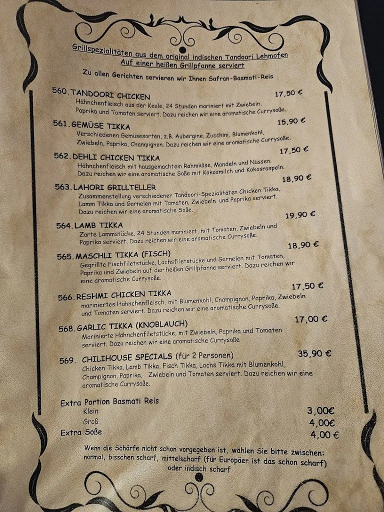 Menu_Restaurant Chilihouse_Schwaan_image_1