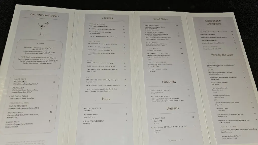 Menu_Verōnika Berlin_Berlin_image_2